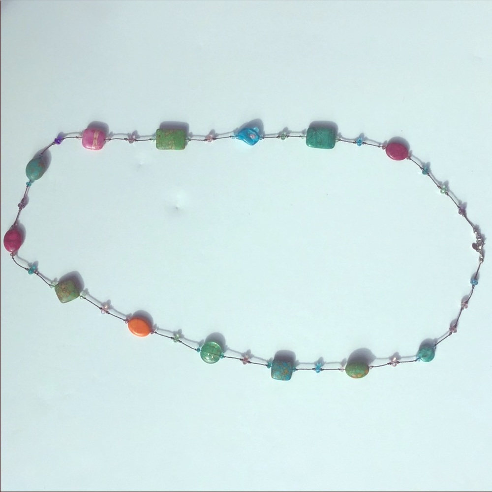Like new! Premier Designs beaded fiesta necklace!